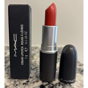MAC Rare Cream Lipstick Red Hot AC1 Discontinued Rouge M.A.C. Vintage
